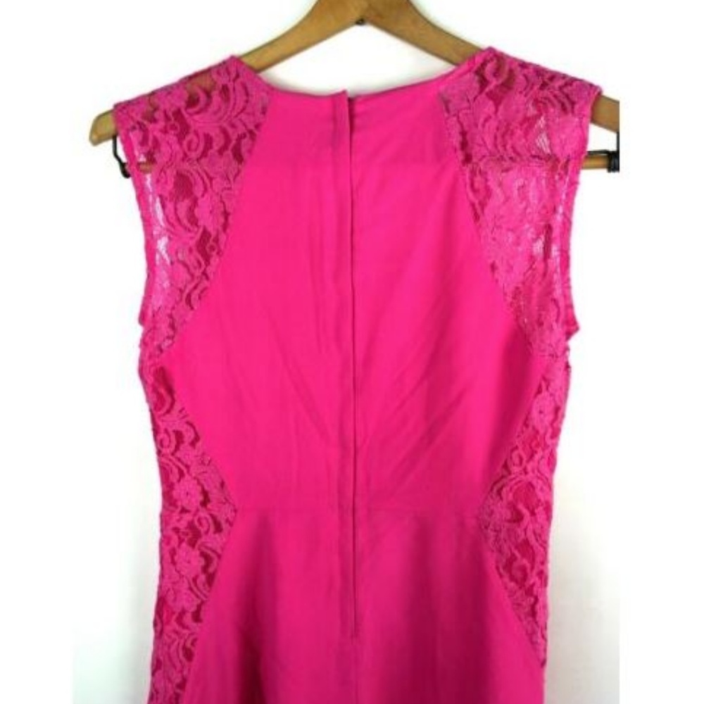 ARA Dress Size Small Pink Lace - Picture 5 of 8